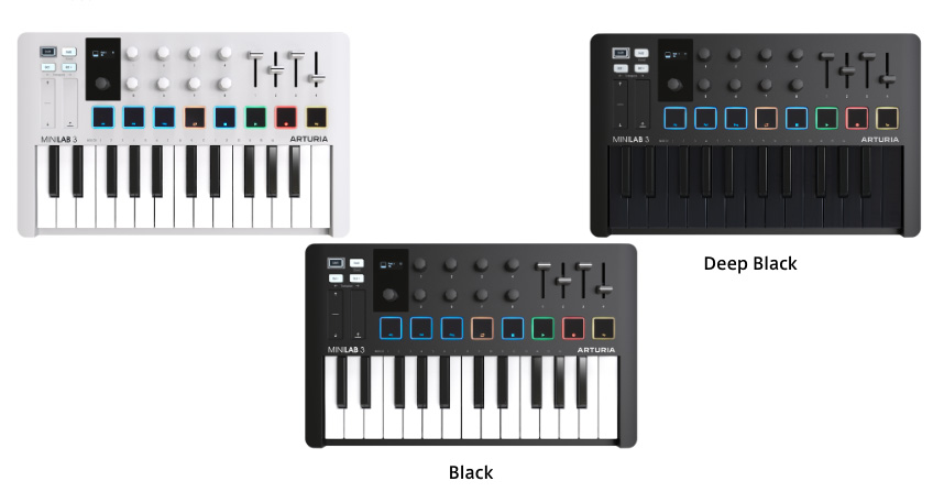 コルグ、Arturia「MiniLab 3 」をリリース！（手にしたその日から音楽制作を楽しめるコンパクトなMIDIキーボード＆パッド・コントローラー）｜TuneGate.me